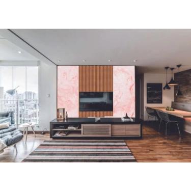 Imagem de Papel de Parede  Marmore e Ripado Tedencia  (folha med. 90x300 cm) - D