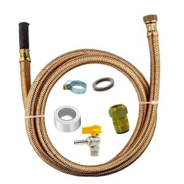 Imagem de Kit Mangueira 2m: Instalação Segura para Gás - CONSIGASPECAS, Novo