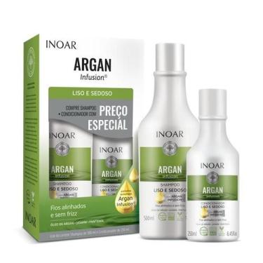 Imagem de Inoar Argan Infusion - Kit Liso e Sedoso 750ml