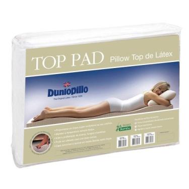 Imagem de Pillow Top Solteiro Dunlopillo Top Pad - Pillow Top Látex - 088x188