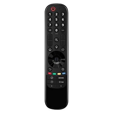 Imagem de ECONTROLLY Controle remoto de substituição MR22GN compatível com LG AKB76040002 MR22GN AKB76040010 para OLED TV Z2 G2 C2 B2 A2 Series QNED TV NANO80 Series UHD 4K TV UQ70 UQ75 UQ80 UQ90 Series