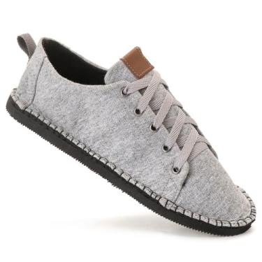 Imagem de Tênis Alpargata Unissex Tradicional - Vk, Cinza, 38