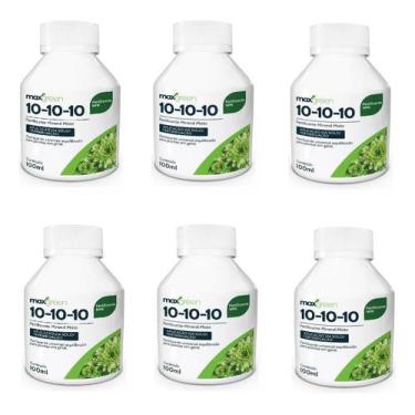 Imagem de 06 Adubo Fertilizante Forth Jardim Maxgreen 10-10-10 100ml