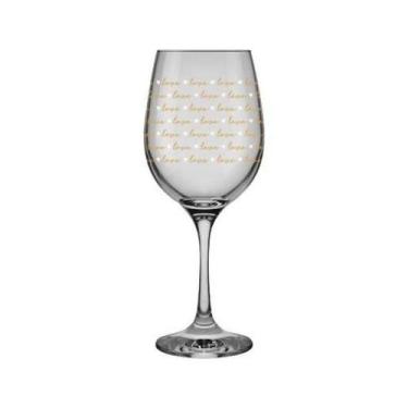 Imagem de Taça barone agua love gold 490ml - allmix