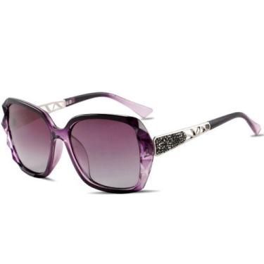 Imagem de Óculos de Sol Feminino Borboleta N7538,Degradê Kingseven Proteção UV40