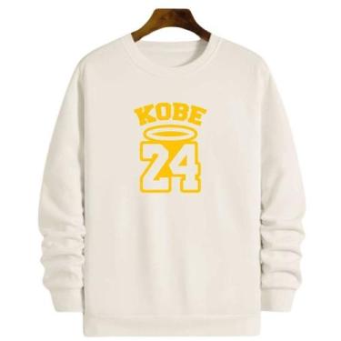 Imagem de Blusa Moletom Gola Basquete Kobe 24 Mamba Basketball - Loja White Mamb