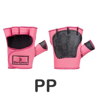Imagem de Luva para Musculação Academia Ginástica em Neoprene Rosa - SCUNA, PP