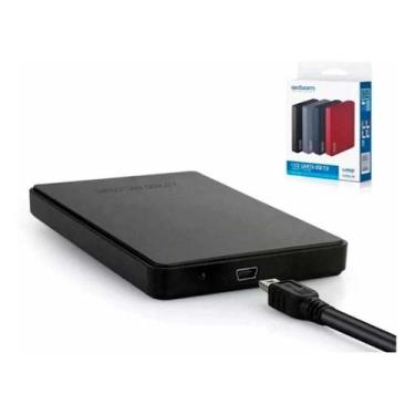 Imagem de Hd Externo De Bolso 250gb Usb 2,0 PS3 e Notebook - Exbom, 250GB