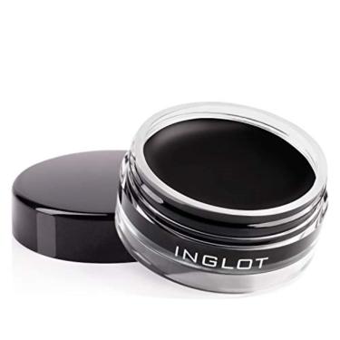 Imagem de Gel delineador de olhos Inglot amc 77 à prova d'água preto fosco 5,5 ml