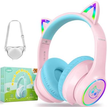 Imagem de Fones de ouvido Bluetooth LOBKIN Kids Over Ear 50H Playtime