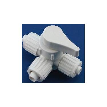 Imagem de Flair-It Válvula de 3 vias 1/5.1 cm P X 1/5.1 cm P X 1/5.1 cm P Aquecedor de água By Pass 06910