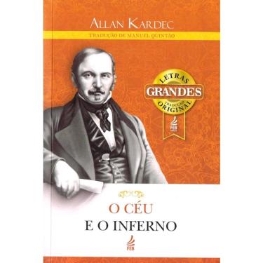 Imagem de Livro O Céu E O Inferno (Letras Grandes) Lacrado Editora Feb