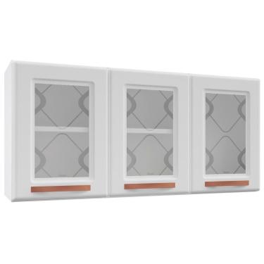 Imagem de Armário De Cozinha Aço Aéreo Telasul Mirage New Bco