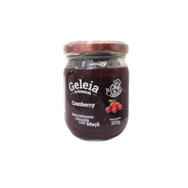 Imagem de Geleia de Cranberry Naturalmente Adoçada com Maçã 200g