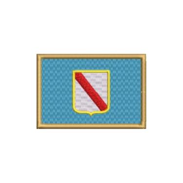 Imagem de BE0428-001 Bandeira Campânia Patch Bordado 7,5×5,0cm (D-Arquivo Matriz para bordar.)