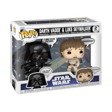 Imagem de Funko Pop Star Wars Darth Vader & Luke Skywalker 2 Pack