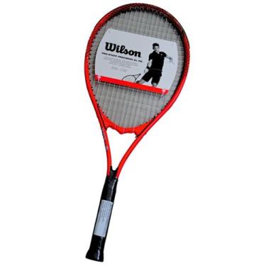 Imagem de Raquete de Tênis Wilson Pro Staff Precision XL 110 25, Vermelho, Preto