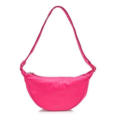 Imagem de HUGO, Bolsa transversal com logotipo repetido, maracujá, PCS., Maracujá, Small