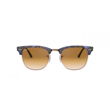 Imagem de Óculos de Sol Ray-Ban Clubmaster RB 3016 Marrom Degradê e Tartaruga/Bronze 51