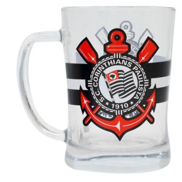 Imagem de Presente Corinthians Corinthiano Caneca De Vidro 660ml - Importado, Ca