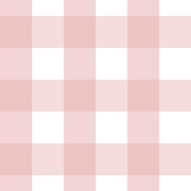 Imagem de Papel De Parede Doce Estilo Xadrez Rosa 81925