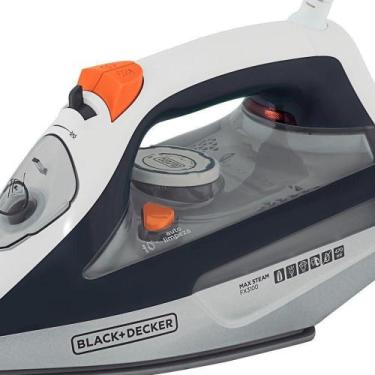 Imagem de Ferro A Vapor Black+Decker Max Steam Fx3100 220V, Base Cer - Black-dec