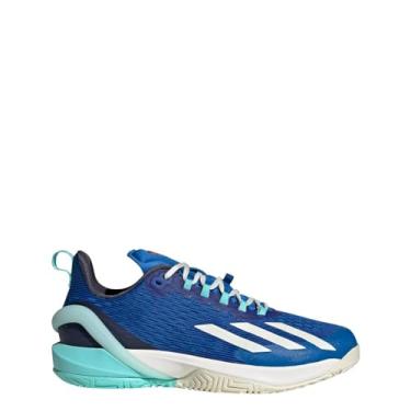 Imagem de adidas Tênis masculino Adizero Cybersonic, Azul royal/branco claro/azul-piscina, 45