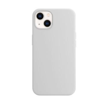 Imagem de Capinhas de Silicone Compativel Com Iphone Case Aveludada Premium Todos os Modelos (Branco, IP-14-PRO)