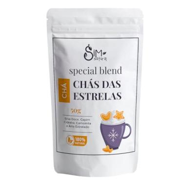 Imagem de Chá Das Estrelas Blend Chá Para Dormir Para Insônia 50g