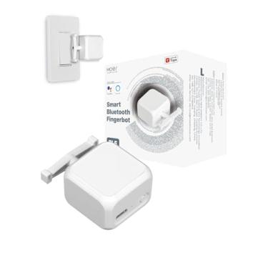 Imagem de MOES Rock Switch Fingerbot 3ª geração, controle de temporizador funciona com aplicativo Smart Life, adicione um hub Bluetooth Tuya para torná-lo compatível com Alexa e Google Home (precisa do BLE Hub