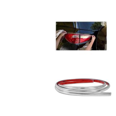 Imagem de Friso Lateral Cromado Universal Flexivel 15Mm Rolo 4 Metros