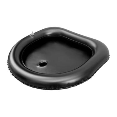 Imagem de FashionCha Bacia de xampu inflável para lavagem de cabelos, banheira para lavagem de cabelos com mangueira de drenagem para idosos acamados com mobilidade