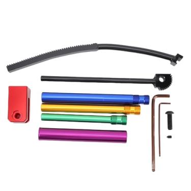 Imagem de aqxreight Ferramentas de Troca de Pneus de Bicicleta Sujeira de Alumínio Rápula de Pneu Sem Esforço Inclui 15 17 20 Hastes de Suporte de 25 Mm para Rodas de 16 a 21 Polegadas de 15 Mm a