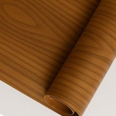 Imagem de Papel de Parede Autoadesivo Amadeirado, 5 Metros x 45cm, Premium, para Sala, Quarto e Móveis