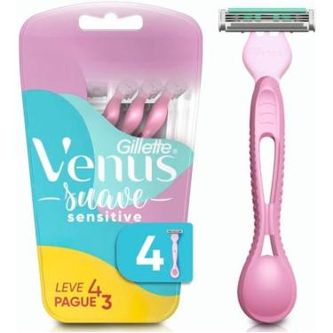 Imagem de Gillette Aparelho De Depilar Venus Suave Sensitive 4un