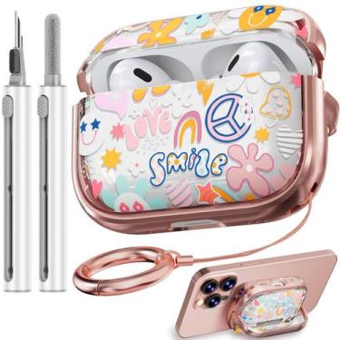 Imagem de Capa para AirPods Pro de 2ª e 1ª geração com trava de segurança - Ines