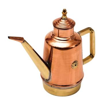 Imagem de predolo Dispensador de óleo de cobre, galheteiro, garrafa de azeite, vinagre, dosador para restaurantes, pizzarias