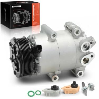 Imagem de A-Premium Compressor De Ar Condicionado Premium Com Embreagem Compatível Ford Fiesta 1.6L 2014-2019, Ikon 2014-2015