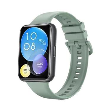 Imagem de Pulseira De Substituição De Silicone Para Huawei Watch FIT 2 Com Fivel