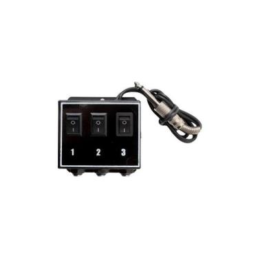 Imagem de Hub Adaptador New Fontes Para 3 Máquinas - no-brand, Preto