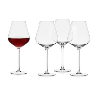 Imagem de Mikasa Taça de vinho tinto Samantha, conjunto de 4, 700 ml, transparente