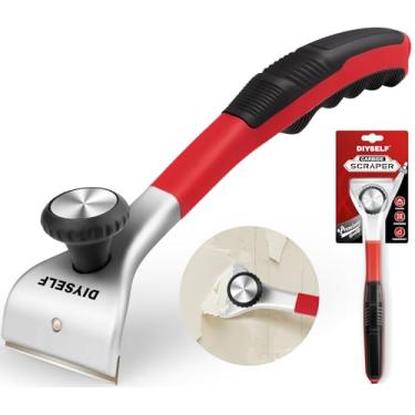 Imagem de DIYSELF Raspador de carboneto resistente, raspador de tinta profissional