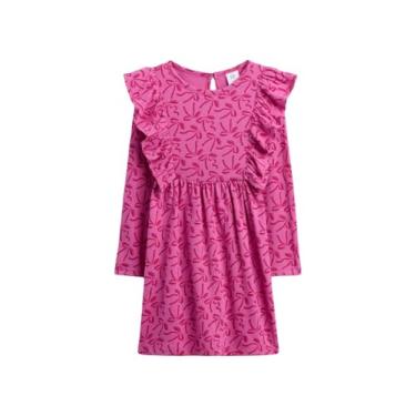Imagem de GAP Vestido de malha de manga comprida para bebês meninas, Lilás iniciante, 6-12 Meses