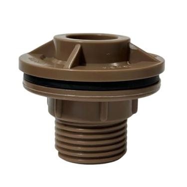 Imagem de Adaptador Soldável Marrom com Flange Anel para Caixa D'agua LR 25mm X 3/4" Socel