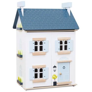 Imagem de Casa de Bonecas de Madeira 2 Andares para Crianças a partir de 3 anos, Le Toy Van, Branco