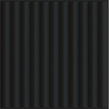 Imagem de Placa 3D de Poliestireno Adesiva - Ripado Preto 50x50 cm - Favon