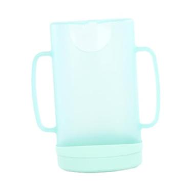 Imagem de Almencla Suporte para bolsa de bebê, leve, portátil, anti-derramamento, para bolsas de comida, caixas de bebida, fácil de segurar, Verde