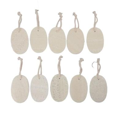 Imagem de ZJchao Esponja de Bucha de 10 Unidades, Esponja de Prato de 3,15 X 4,72 pol., Com Corda de Alta Absorção de água Estrutura Exclusiva, Purificador de Lavar Louça Macio e Resistente