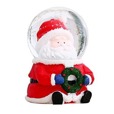 Imagem de Globo Mágico de Neve de Natal, Luzes LED Que Mudam de Cor, Caixa Musical, Estanqueidade, Presente para Crianças e Adultos, Decoração Interna para Halloween, Ação de Graças, Natal (Grande Velho)