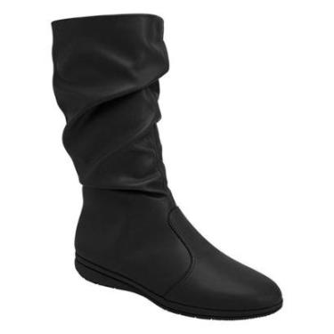 Imagem de Bota Feminina Cano Médio Preto Piccadilly 261025-9-Feminino